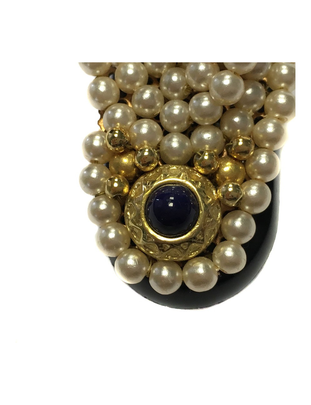 Beaded hair Barrette