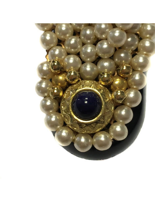 Barrette pour cheveux perlée