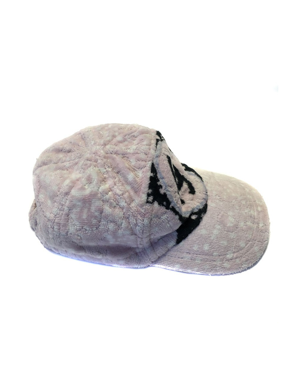 Casquette CHANEL en éponge rose