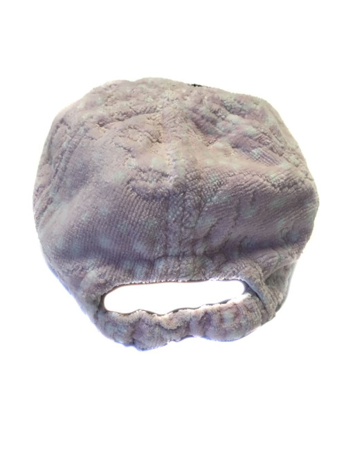 Casquette CHANEL en éponge rose