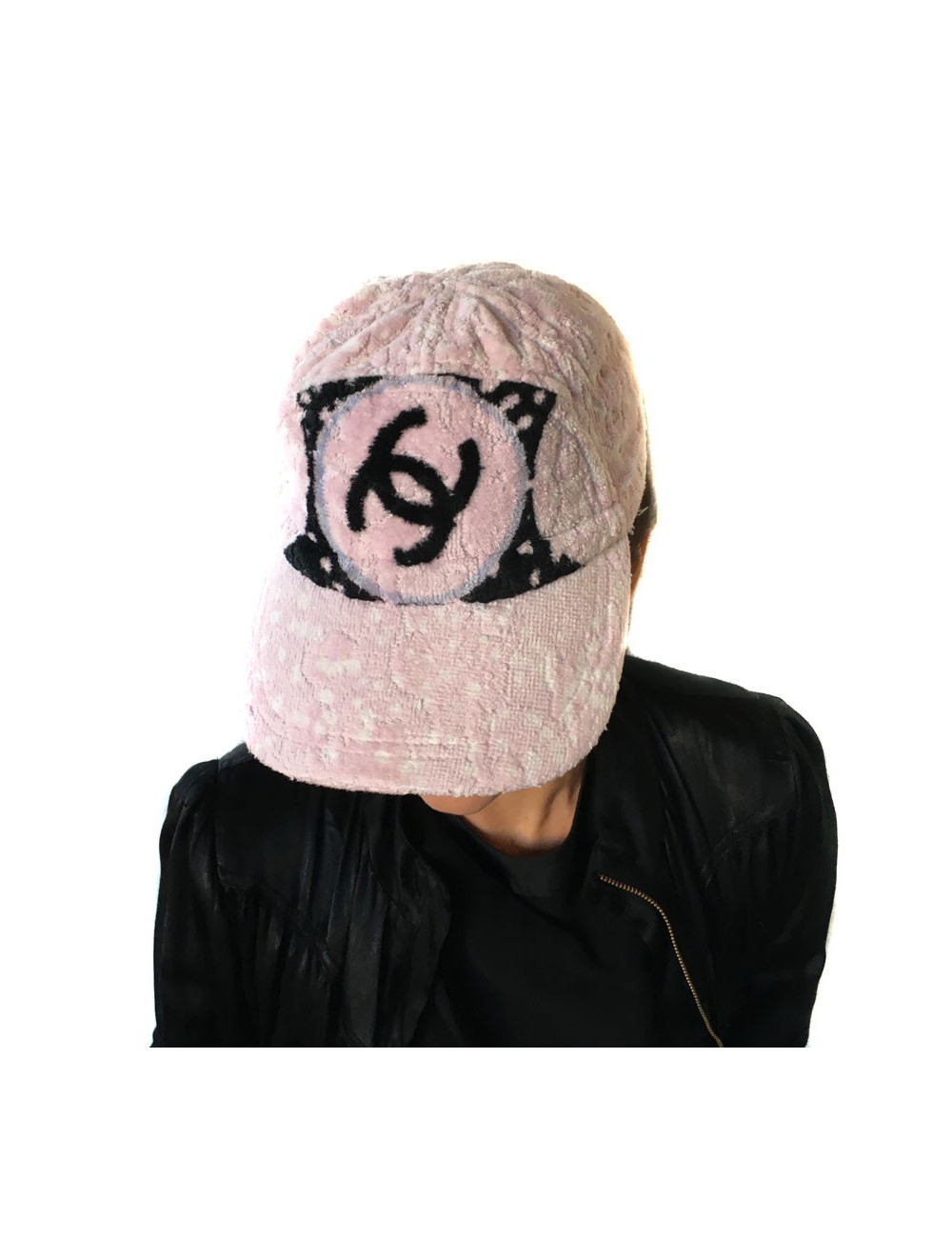 Cap sponge CHANEL pink