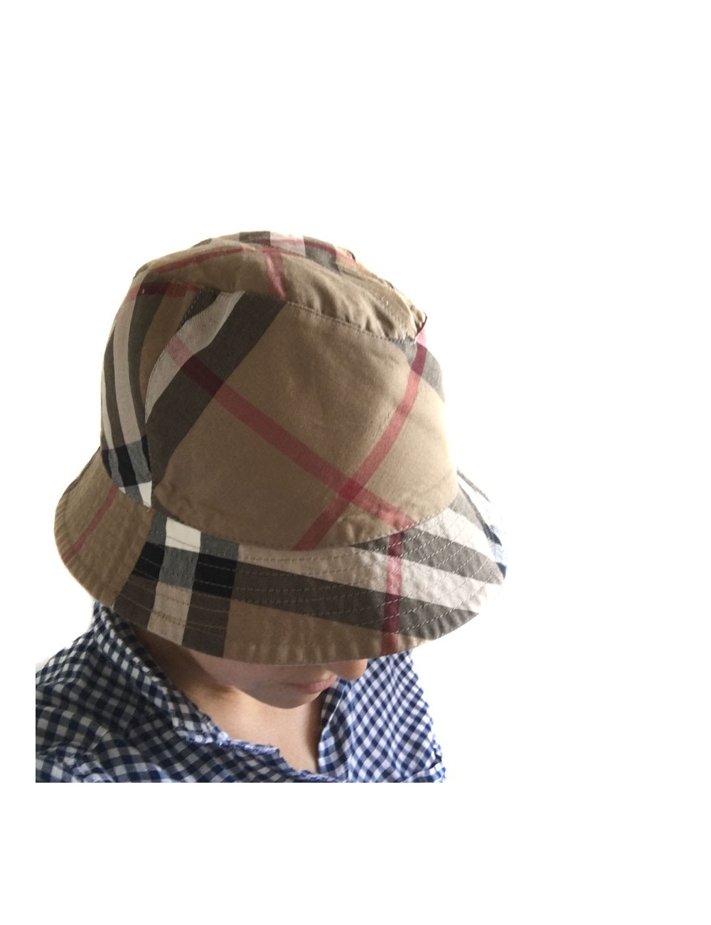 Bob BURBERRY reversible check