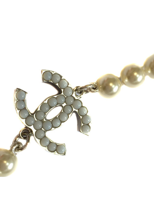 CHANEL necklace in Pearly beads