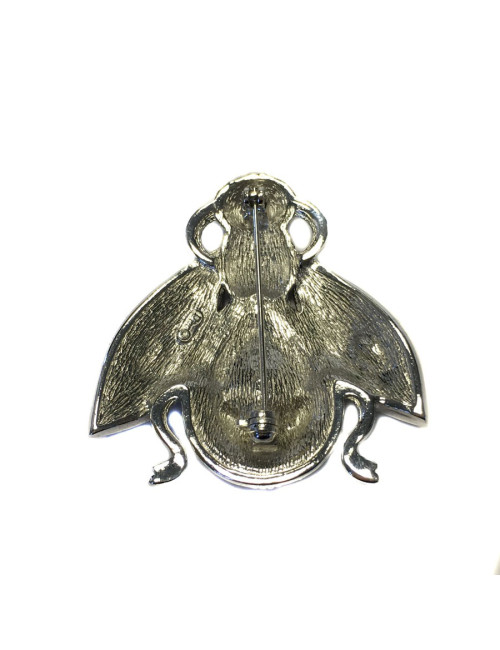 "Bee" DIOR rhinestone brooch