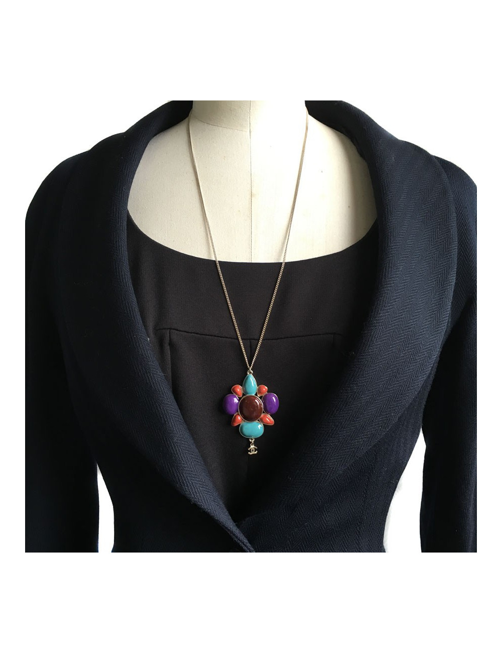 Collier CHANEL multicolore