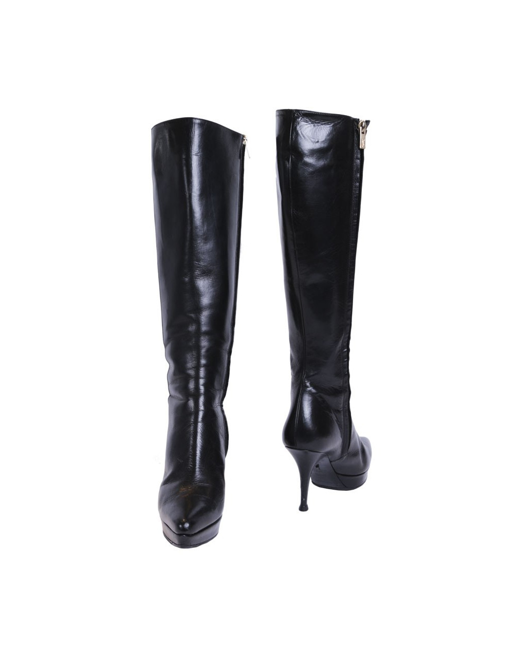 Bottes à talons YVES SAINT LAURENT T 37.5