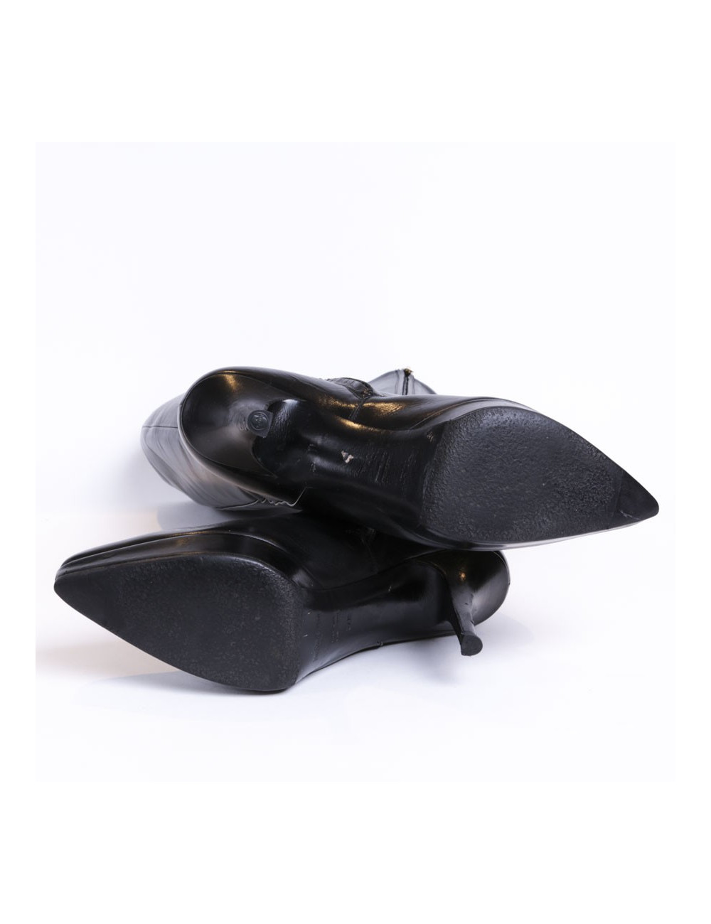 YVES SAINT LAURENT heels boots T 37.5