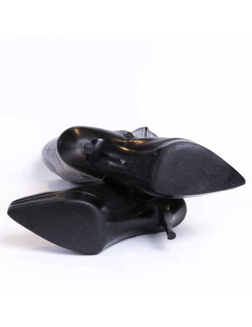 YVES SAINT LAURENT heels boots T 37.5