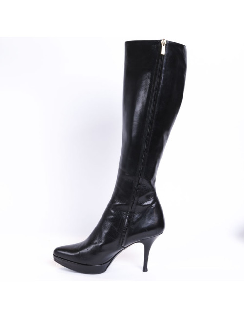 YVES SAINT LAURENT heels boots T 37.5
