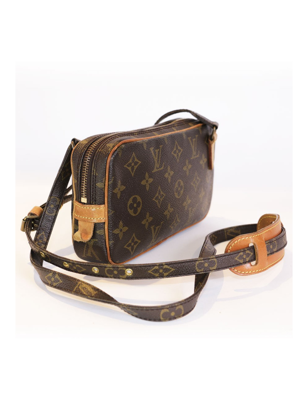 LOUIS VUITTON wallet with monogram canvas shoulder bag