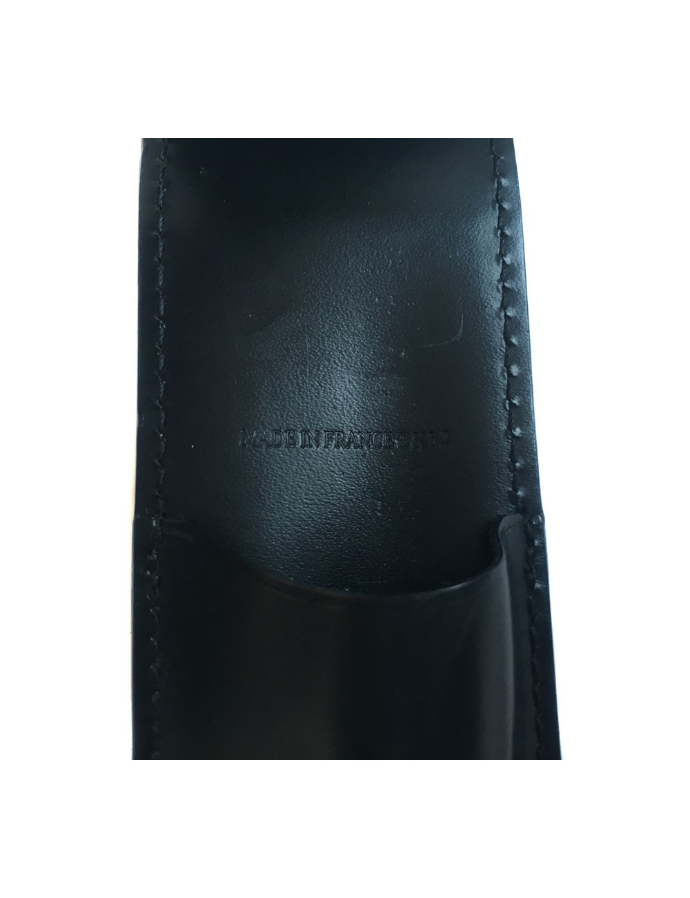 Étui à stylo DUPONT cuir noir