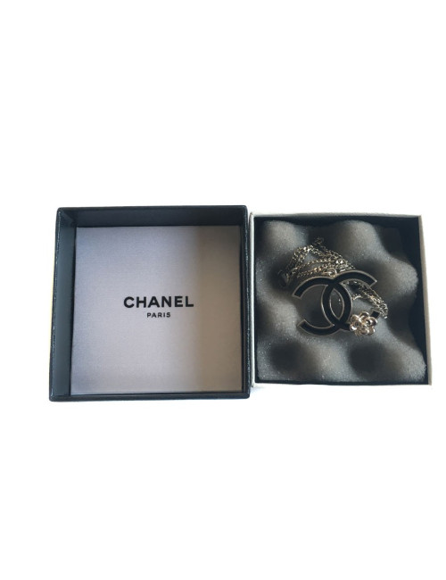CC CHANEL necklace in silver
