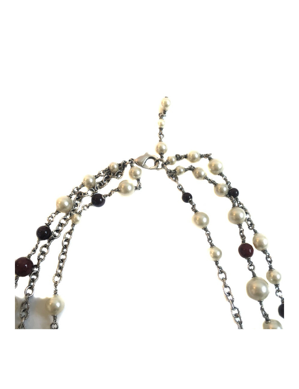 Sautoir bijou CHANEL multirangs