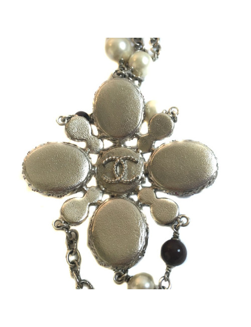 Sautoir bijou CHANEL multirangs