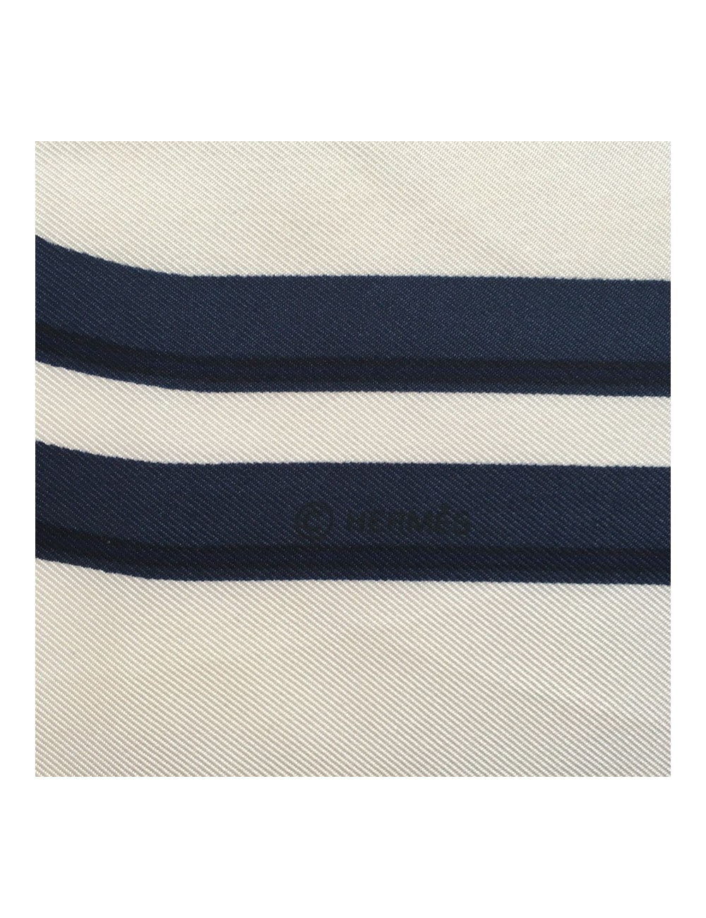 AUCTION square "Brides de Gala" in silk blue white