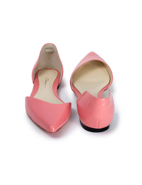 PHILLIP LIM T 38 pink leather ballerinas