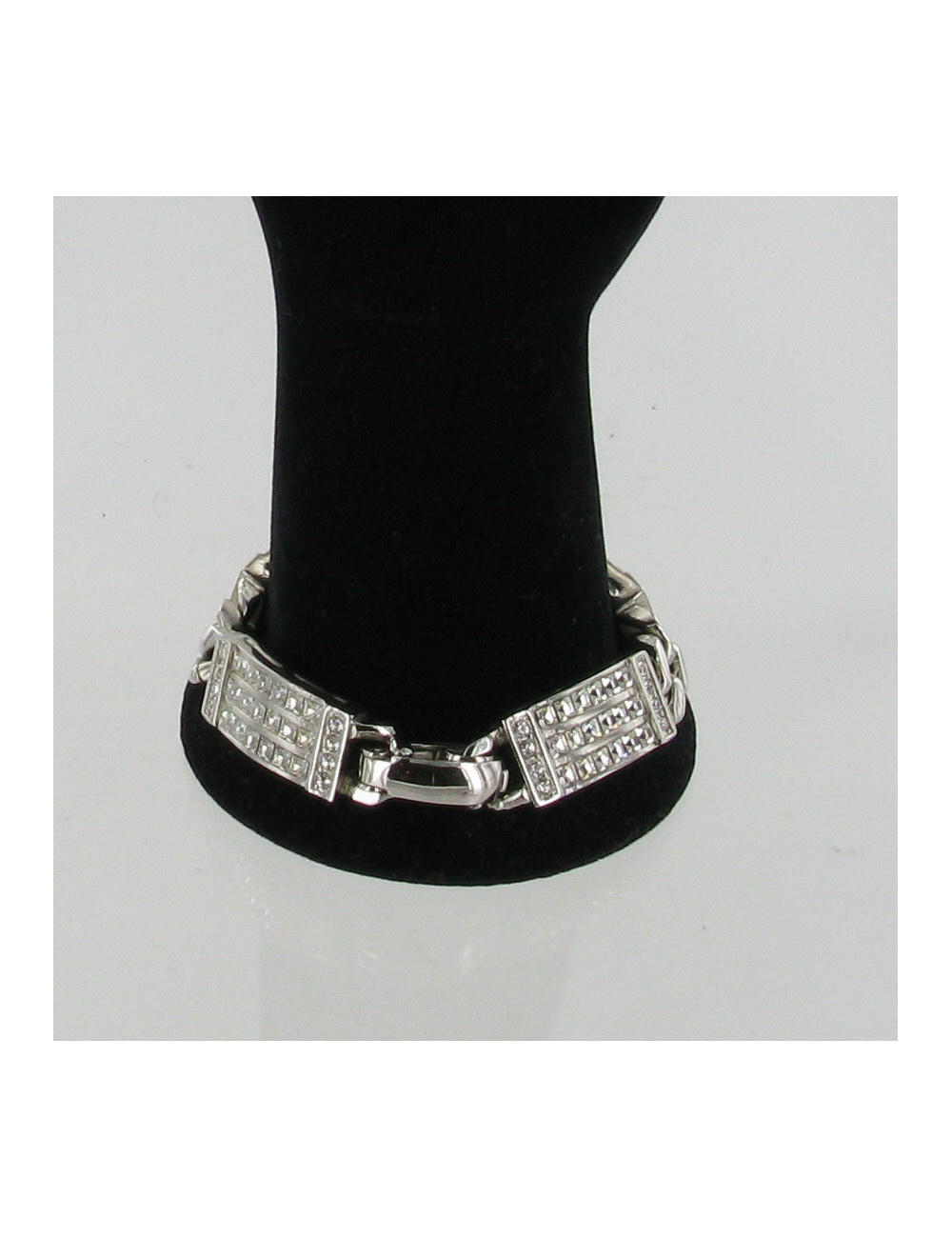 Bracelet gourmette strass CHRISTIAN DIOR