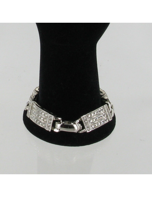 Bracelet gourmette strass CHRISTIAN DIOR