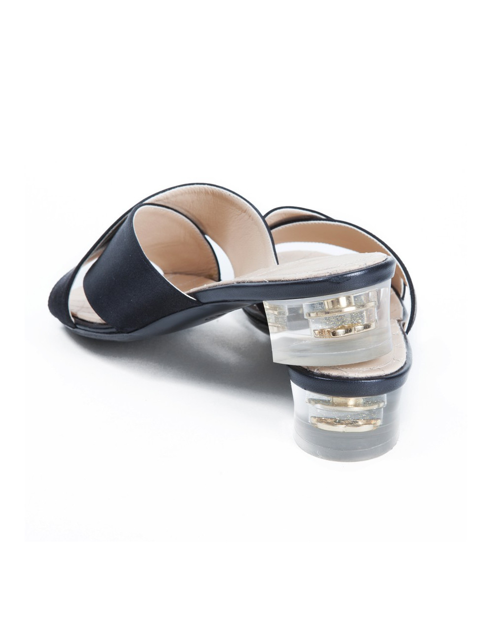 Mules CHANEL satin silk T36, 5