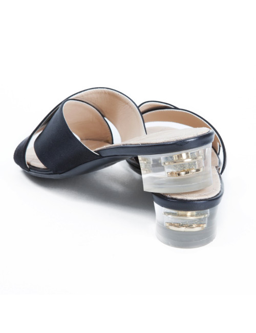 Mules CHANEL satin silk T36, 5