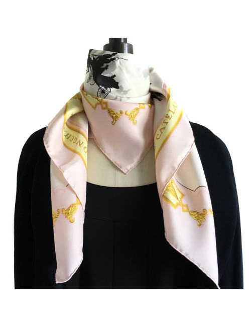 Hermès "Le Bois de Boulogne" in silk