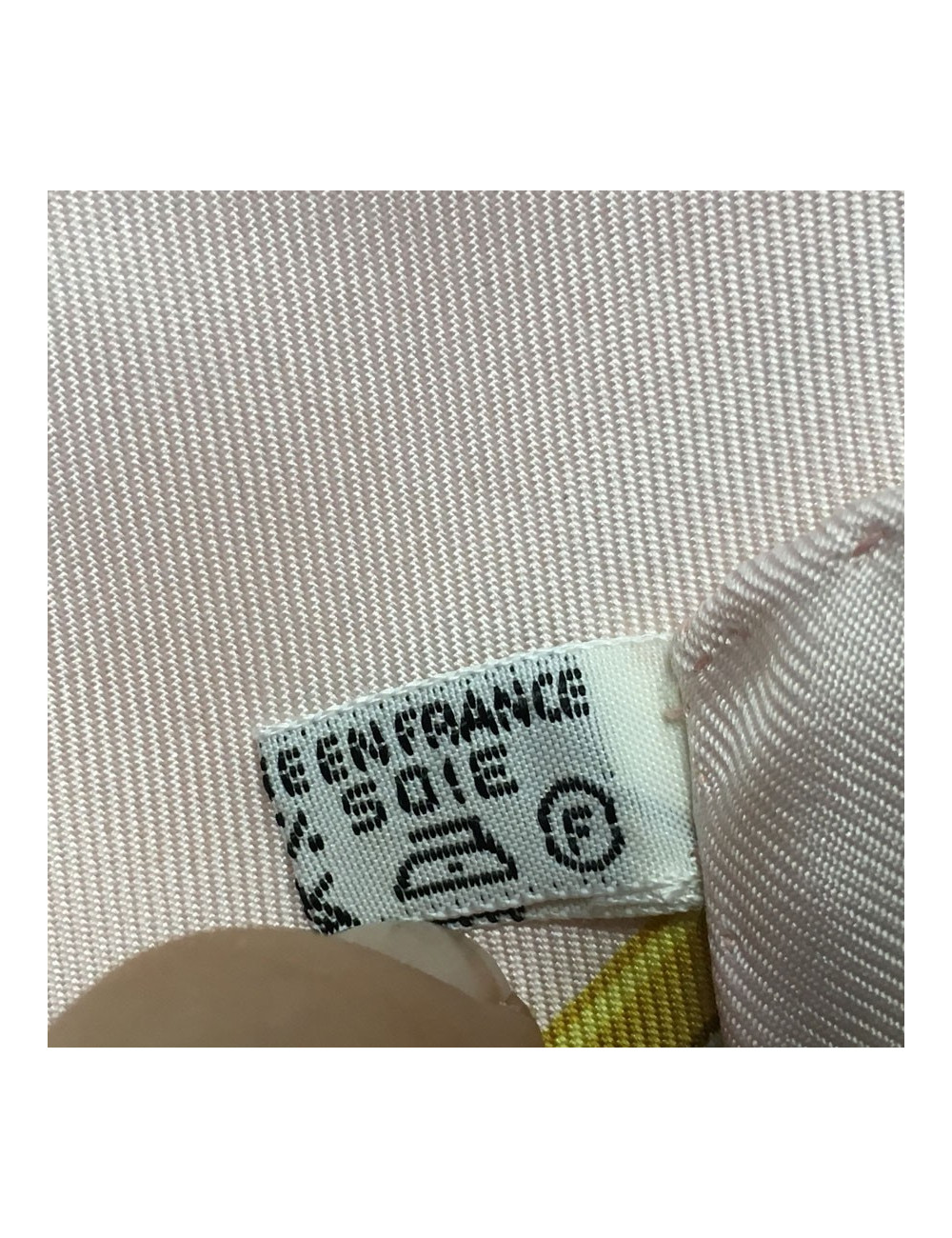 Carré HERMES "Les Bois de Boulogne" en soie