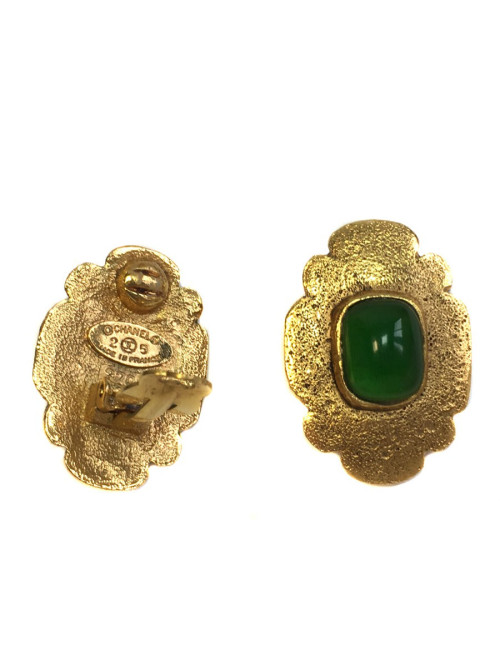 Adornment CHANEL brooch and earrings Vintage