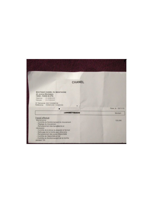 Montre J12 MARINE CHANEL