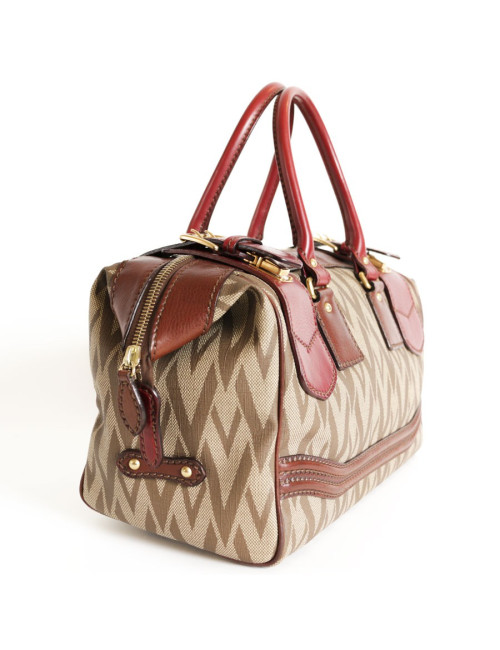 VALENTINO canvas and leather bag