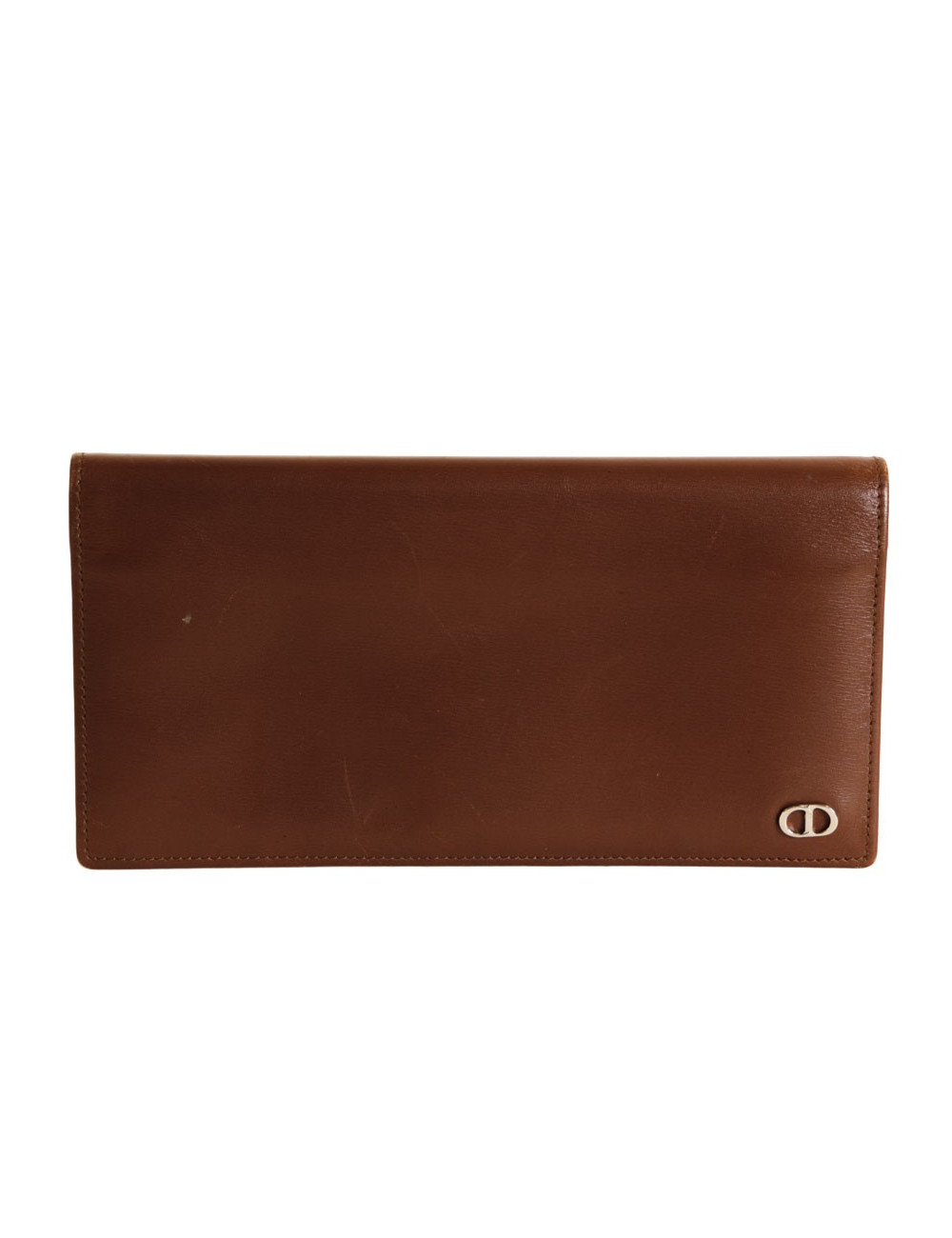 Portefeuille DIOR cuir marron