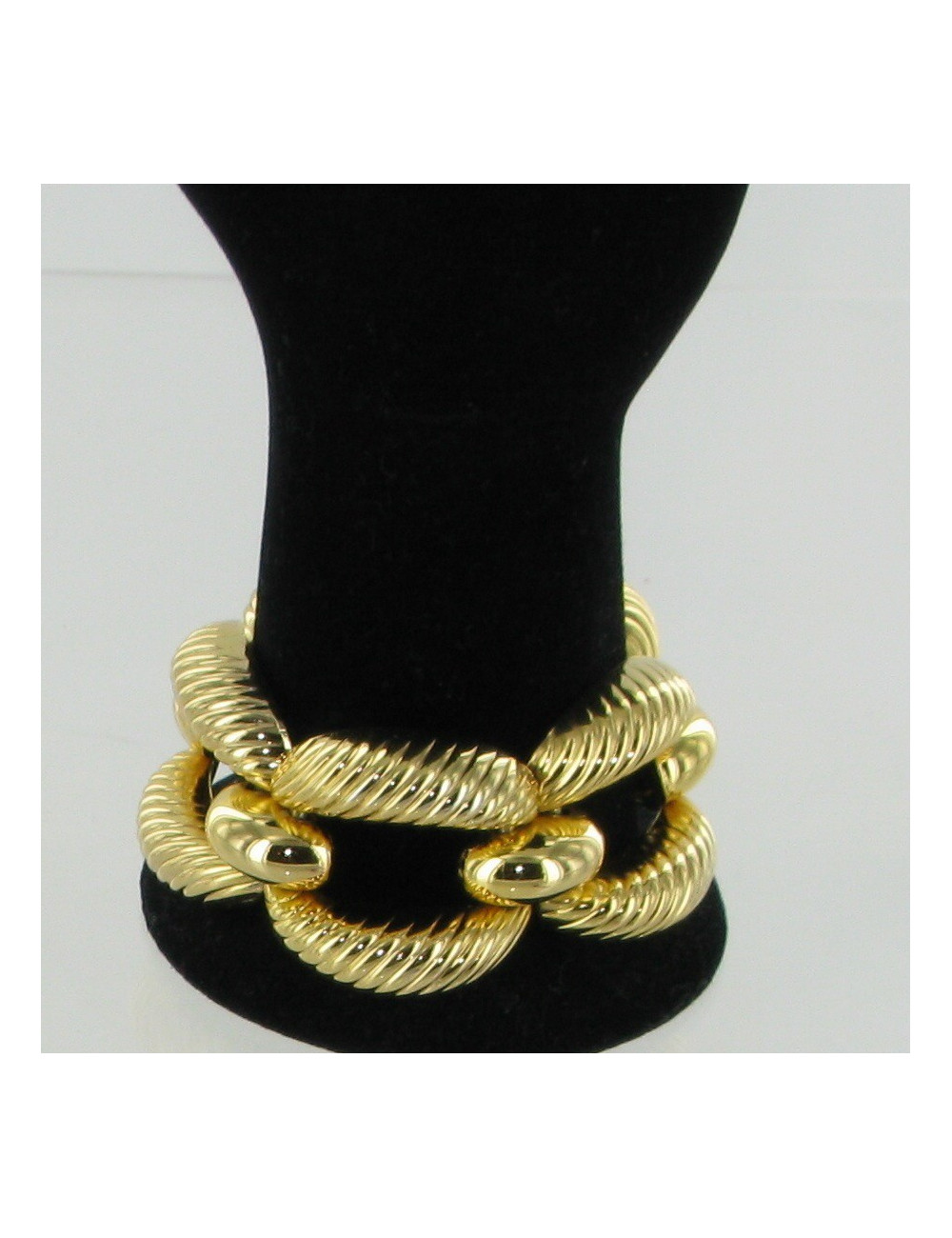 Bracelet maillons ciselés CHRISTIAN DIOR