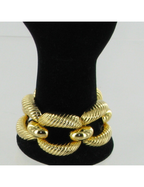 Bracelet maillons ciselés CHRISTIAN DIOR