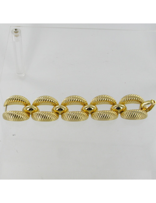 Bracelet maillons ciselés CHRISTIAN DIOR