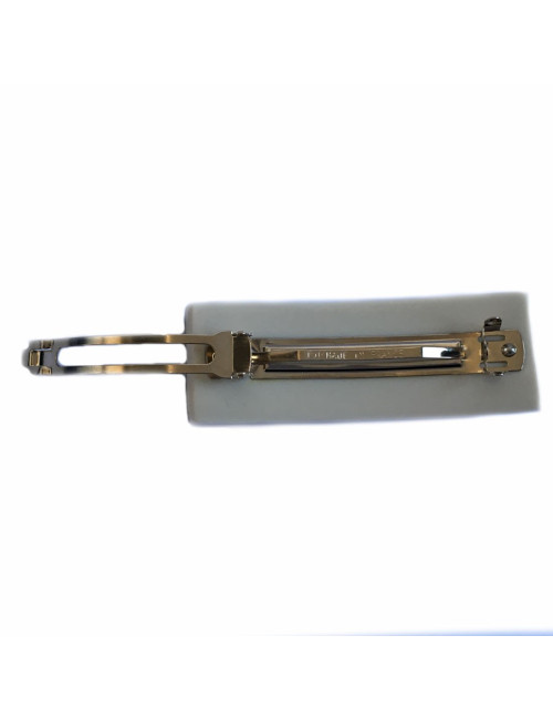 Barrette hair CHANEL beige with inclusion of golden chains