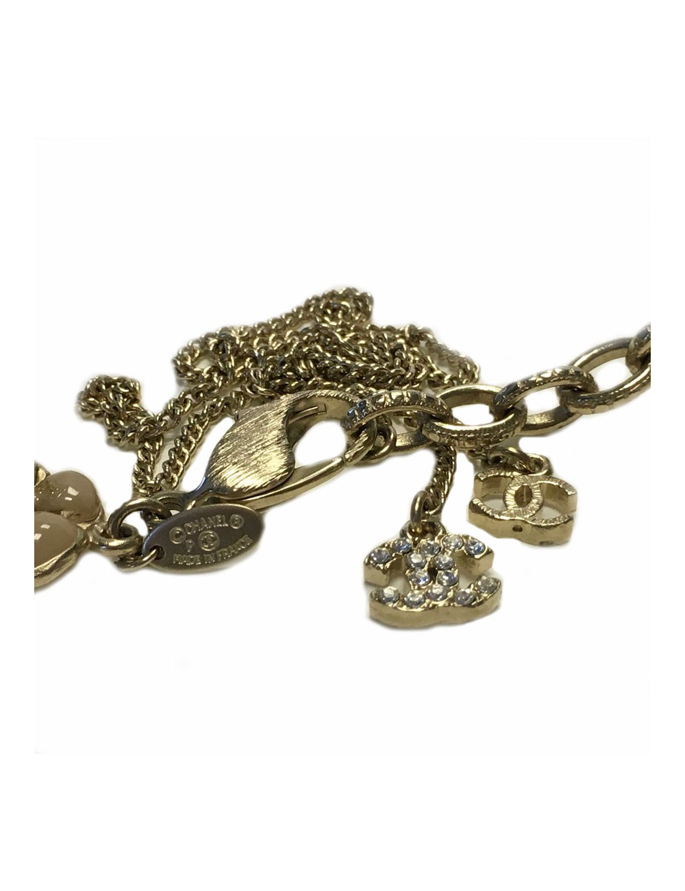 Collier plastron CHANEL fleurettes