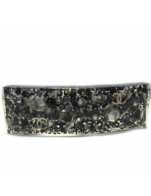 Barrette hair CHANEL with inclusion of pearls