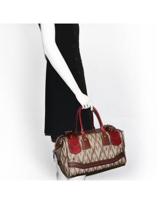 Sac VALENTINO toile et cuir