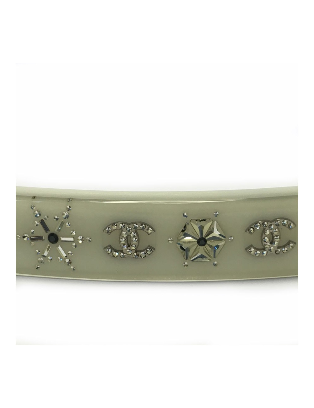 Barrette hair CHANEL with inclusion of rhinestones