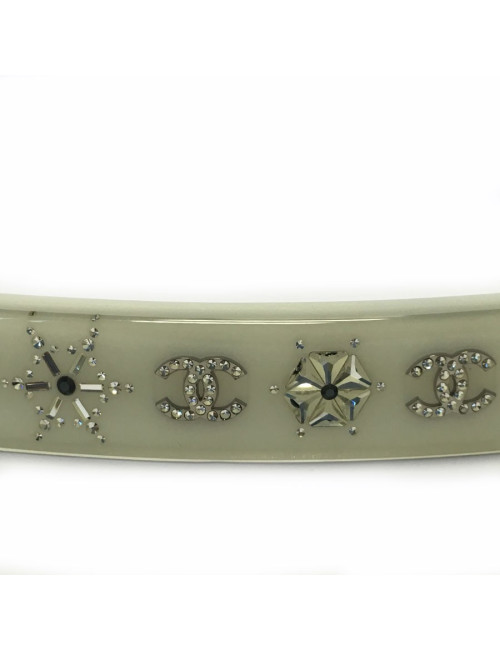 Barrette hair CHANEL with inclusion of rhinestones