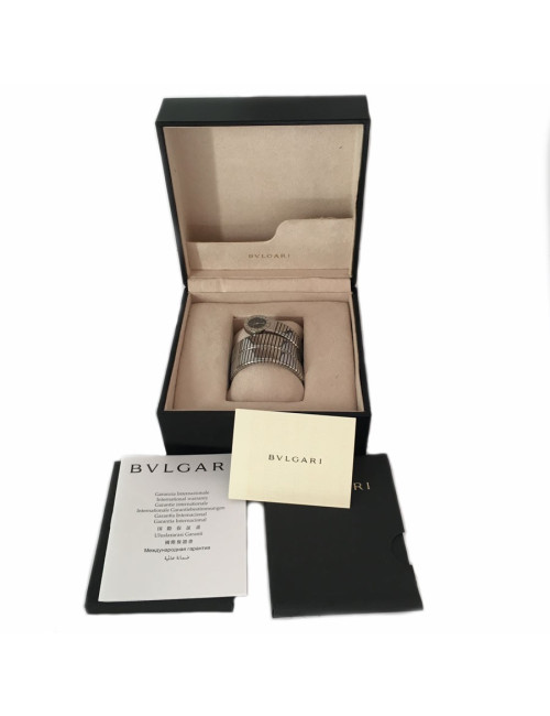 BULGARI tubogas serpenti steel watch