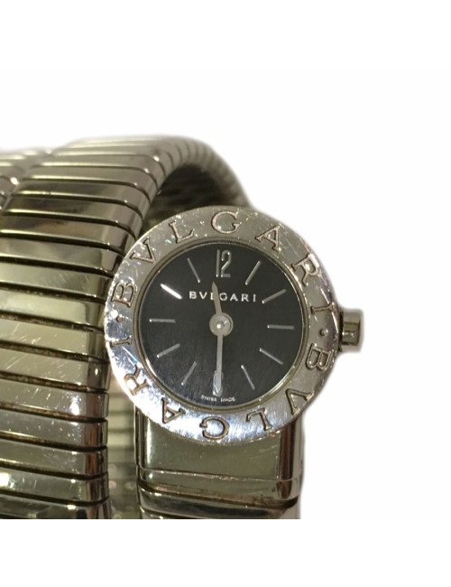 BULGARI tubogas serpenti steel watch