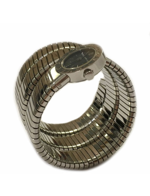 BULGARI tubogas serpenti steel watch