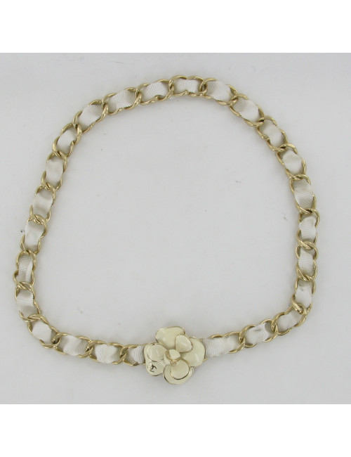 Ceinture sautoir Camélia CHANEL