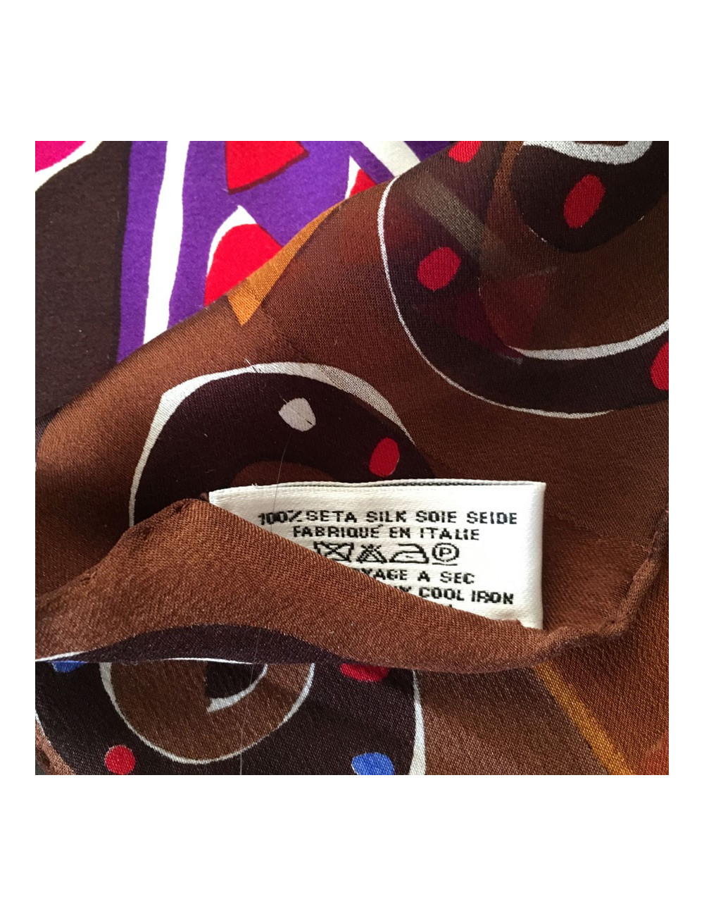 Châle en soie YVES SAINT LAURENT