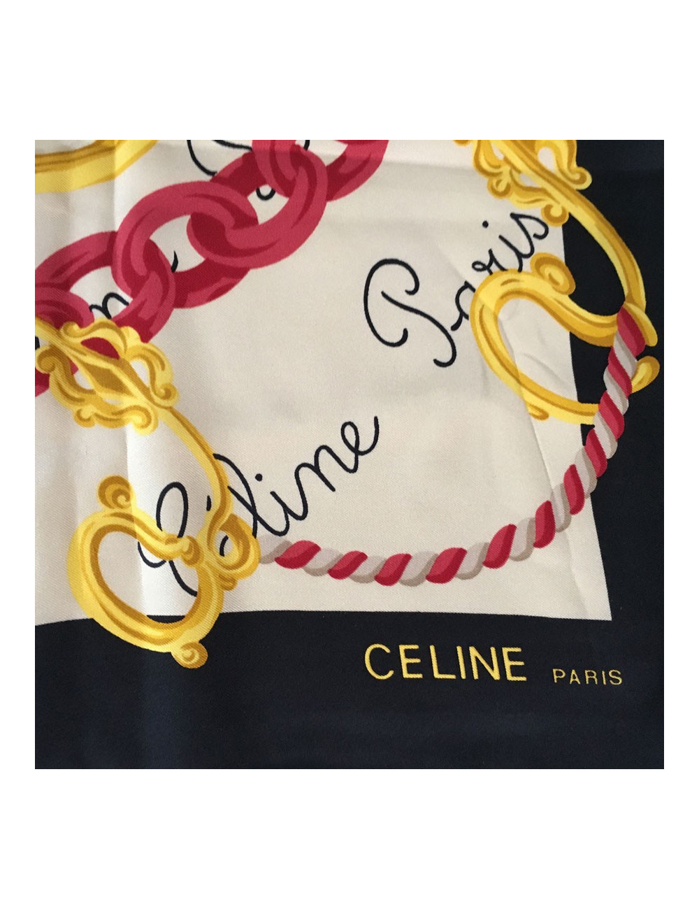 Carré de soie CELINE  vintage