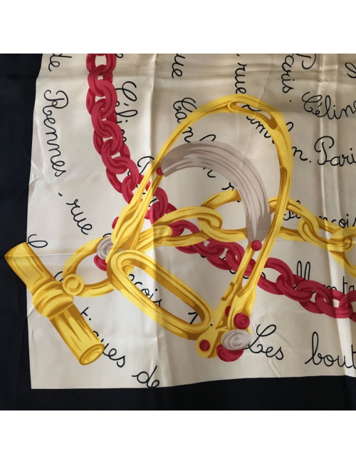 Carré de soie CELINE  vintage