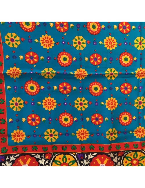 Carré de soie YVES SAINT LAURENT vintage