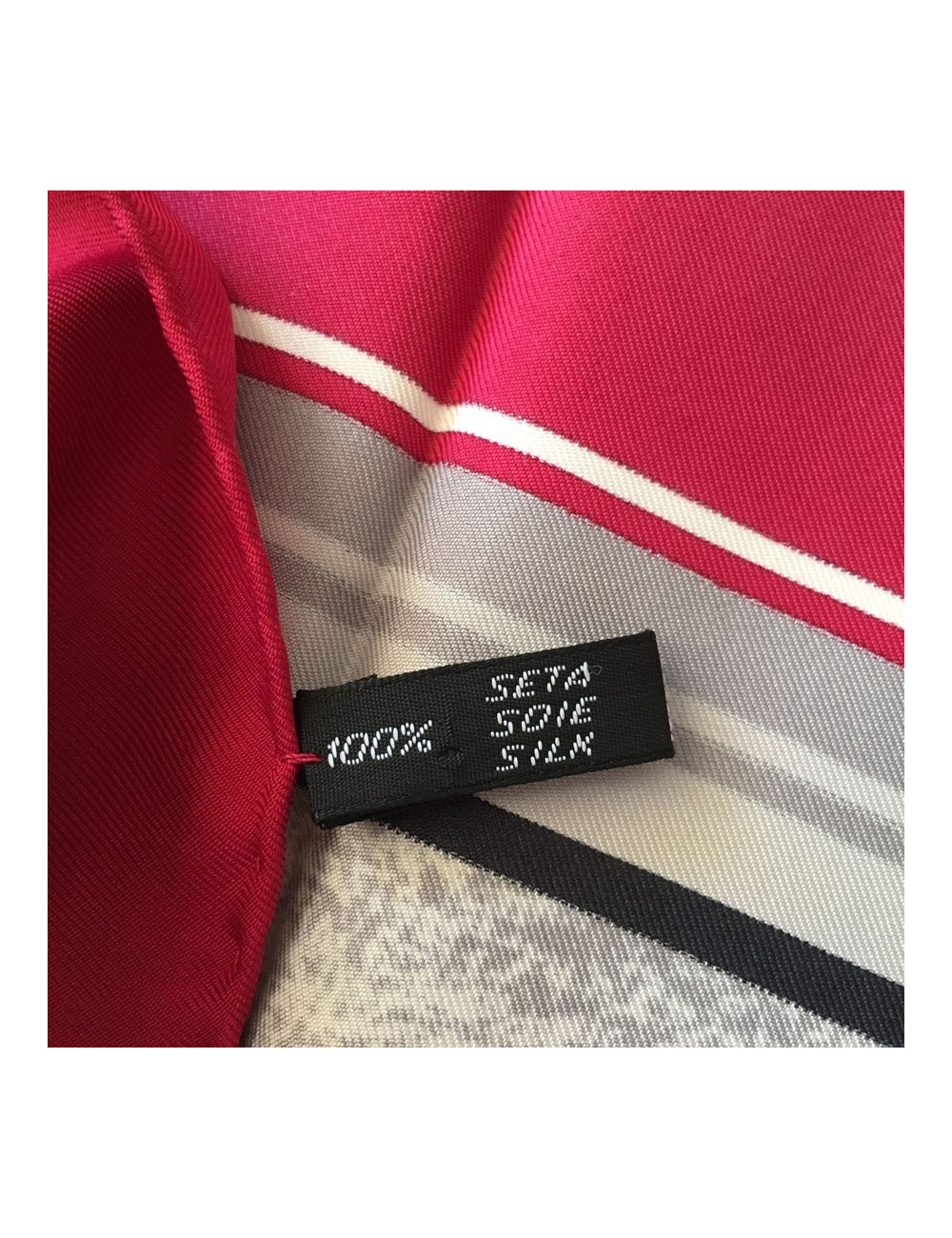 Carré de soie  "Paris" CÉLINE Vintage 