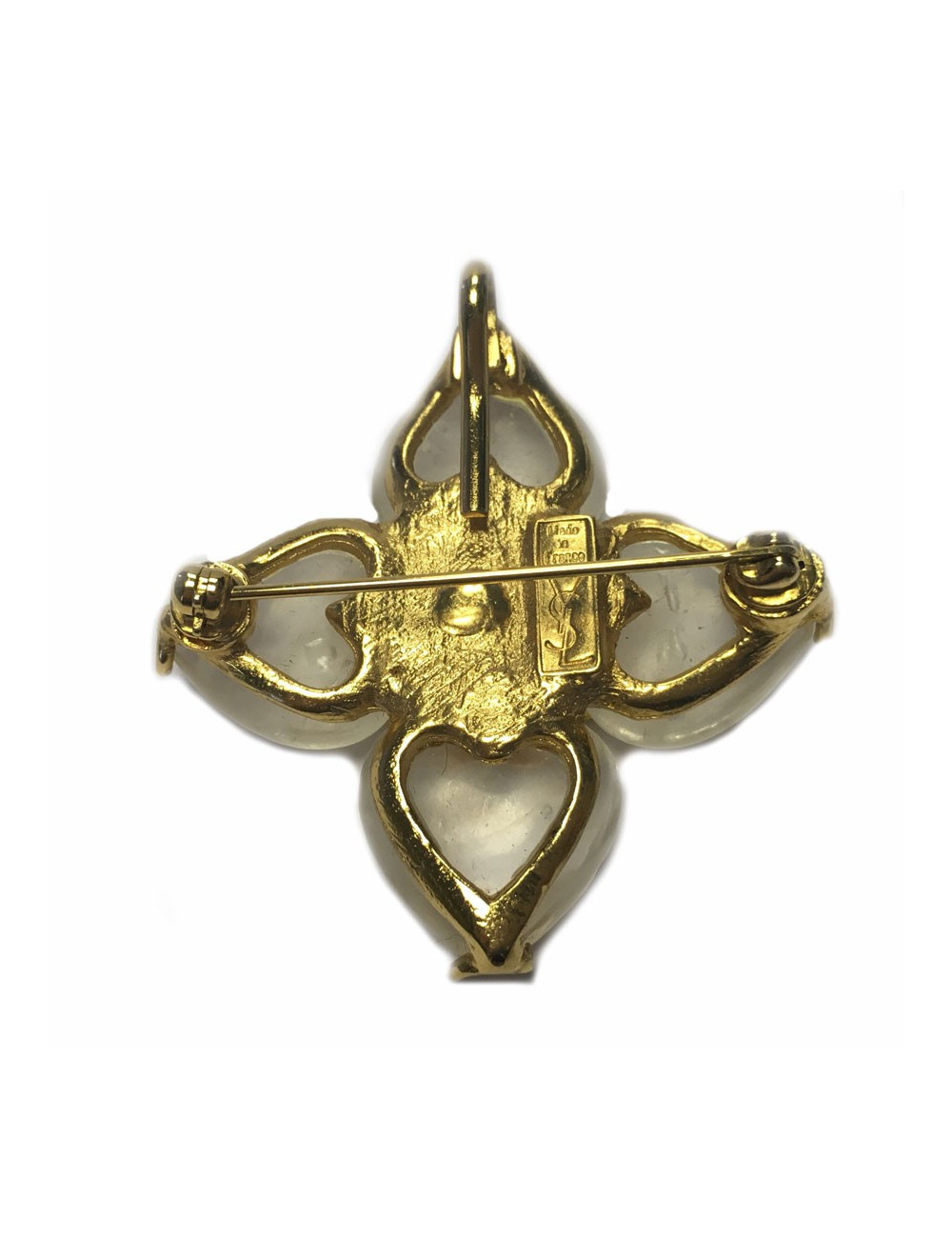 Broche pendentif YSL YVES SAINT LAURENT 