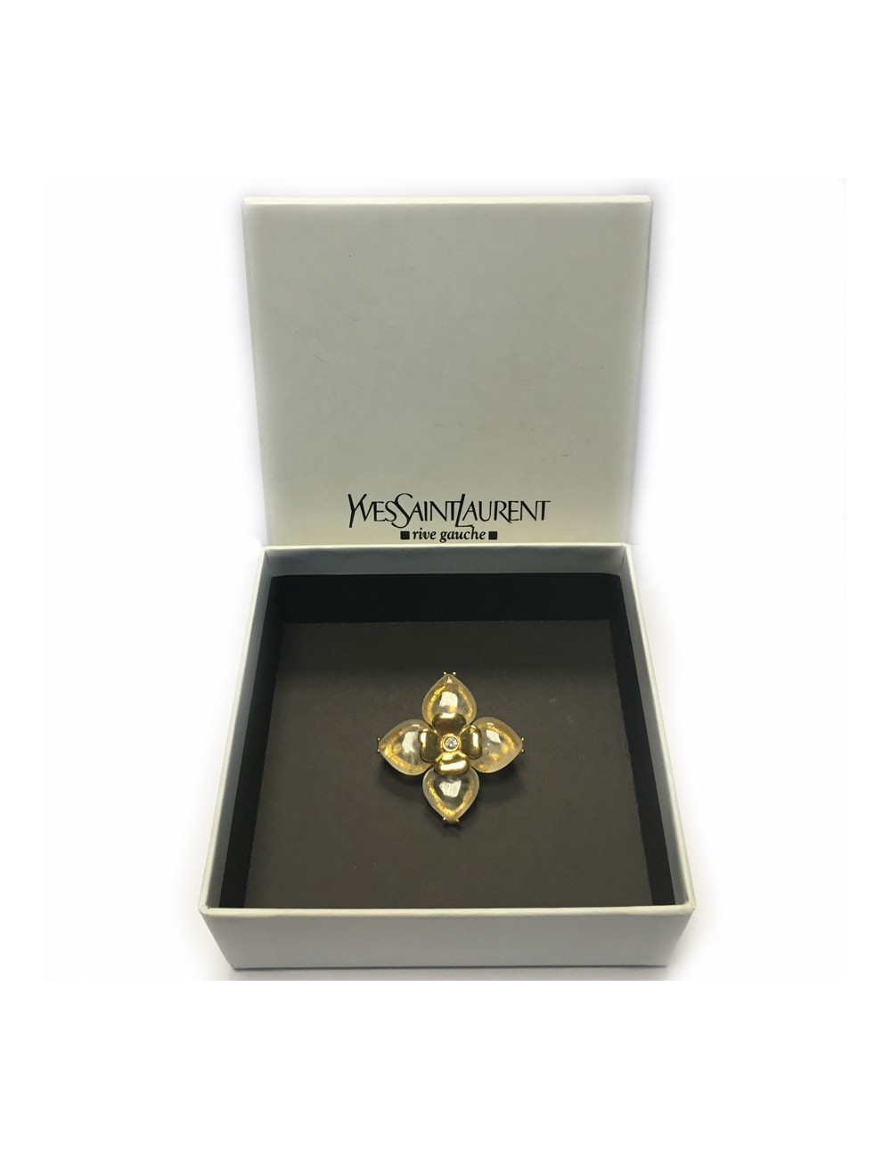 Broche pendentif YSL YVES SAINT LAURENT 